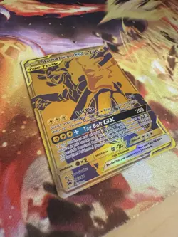 Pikachu & Zekrom GX SM248 SM Holo Promo Card Nm Rare Full Art Pokemon TCG - Image 3