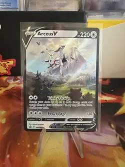 Arceus V SWSH204 Sword & Shield Promo Card Holo Rare NM Pokemon TCG English - Image 1