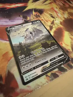 Arceus V SWSH204 Sword & Shield Promo Card Holo Rare NM Pokemon TCG English - Image 3