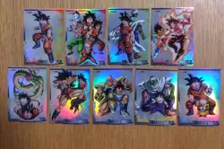Amada Dragon Ball Card Set 54 Cards Collectible Z S17 N45 Used - Image 1