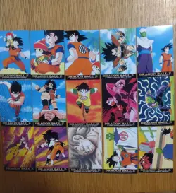 Amada Dragon Ball Card Set 54 Cards Collectible Z S17 N45 Used - Image 2