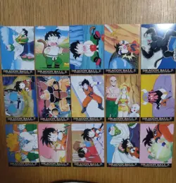 Amada Dragon Ball Card Set 54 Cards Collectible Z S17 N45 Used - Image 3