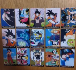 Amada Dragon Ball Card Set 54 Cards Collectible Z S17 N45 Used - Image 4