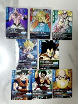 Dragon Ball Z Trading Card Set Rare Battle Cards Gohan Buu Data Card - Image 1