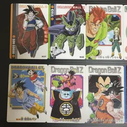 Dragon Ball Gummy Card Set 18 First Edition Reprint Dragon Ball Z Rare - Image 2