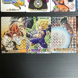 Dragon Ball Gummy Card Set 18 First Edition Reprint Dragon Ball Z Rare - Image 4