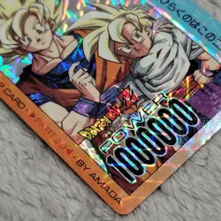 Dragon Ball Kira Card 850 Goku Super Saiyan Son Used Collectible - Image 4