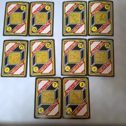 Dragon Ball LR Card Set 10 Popular Characters Goku Vegeta Freeza Used - Image 5