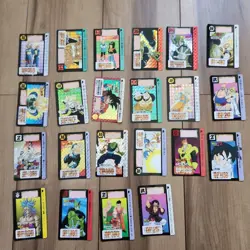 Dragon Ball Card Set of 22 Collectible Cards Used - Image 1