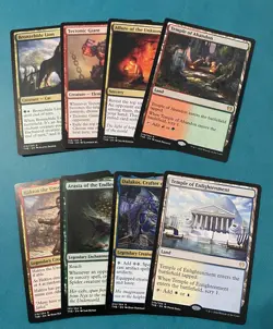MTG NM: Theros Beyond Death Rare Lot with Lands, Regular, English (8 Cards) - Image 1