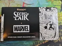 MTG Secret Lair Marvel Spider-Man: Venom Unleashed (Inks) IN HAND - Image 1