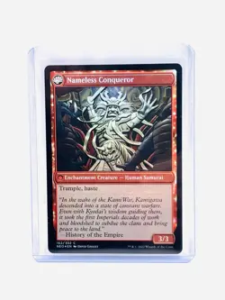 MTG, The Shattered States Era/Nameless Conqueror, Kamigawa: Neon Dynasty, Foil - Image 2