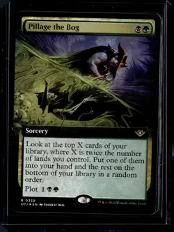 Pillage The Bog - 359 - Foil - OTJ - NM - MTG Magic the Gathering - Image 1