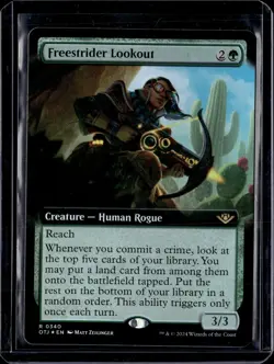 Freestrider Lookout - 340 - Foil - OTJ - NM - MTG Magic the Gathering - Image 1