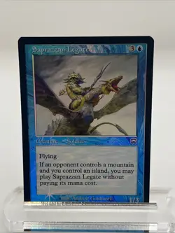SAPRAZZAN LEGATE uncommon foil 1999 Mercadian Masques MTG Unplayed NM - Image 1