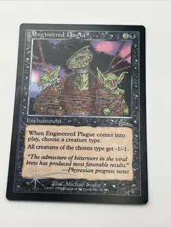 Engineered Plague Foil Urza's Legacy 1999 Near Mint Mtg Magic the Gathering - Image 5