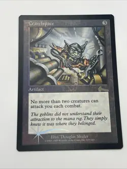 Crawlspace FOIL Urza's Legacy Near Mint Never Played Mtg Magic The Gathering - Image 4