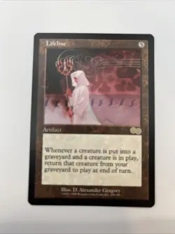 Lifeline Urza's Saga 1998 Excellent Mtg Magic The Gathering Alexander Gregory - Image 5