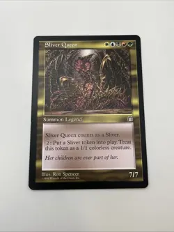 Silver Queen Stronghold 1998 Near Mint Mtg Magic The Gathering Illus Ron Spencer - Image 5