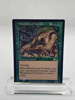 Weatherseed Treefolk FOIL Urza’s Legacy Near Mint Never Played Mtg Magic - Image 1