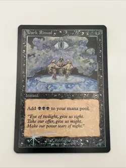 Dark Ritual Mercurial Masques FOIL 1999 Near Mint Mtg Magic The Gathering Guay - Image 4