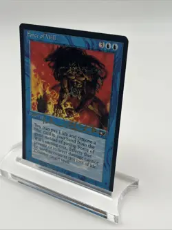 Force of Will Signed By Terese Nielsen Alliances Near Mint Mtg Magic Gathering - Image 3