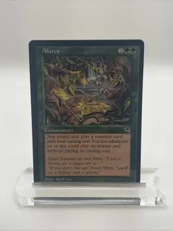 Aluren Tempest 1997 Near Mint Mtg Magic The Gathering Illus. April Lee - Image 1