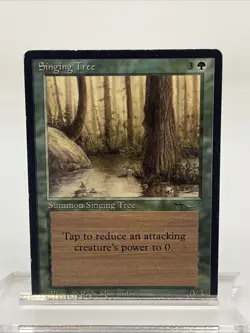 Singing Tree Arabian Nights MP Very Good Magic The Gathering Mtg - Image 1