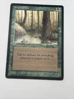 Singing Tree Arabian Nights MP Very Good Magic The Gathering Mtg - Image 4