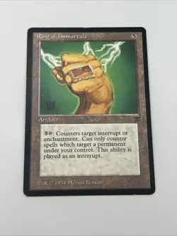 Ring of Immortals Legends MTG LP Excellent Magic The Gathering 1994 - Image 4