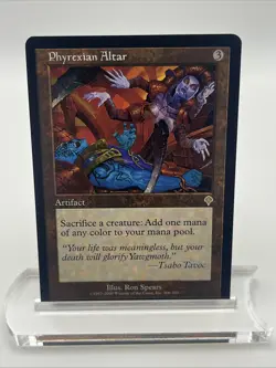 Phyrexian Altar Invasion 1999 Near Mint Never Played Mtg Magic The Gathering - Image 1