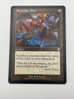 Phyrexian Altar Invasion 1999 Near Mint Never Played Mtg Magic The Gathering - Image 5