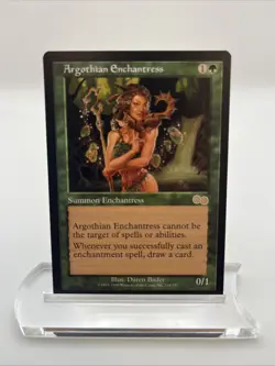 Argothian Enchantress Urza's Saga 1993 Excellent Mtg Magic The Gathering Bader - Image 1