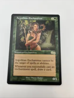 Argothian Enchantress Urza's Saga 1993 Excellent Mtg Magic The Gathering Bader - Image 5