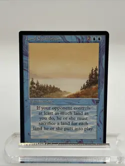 Land Equilibrium Legends Near Mint NM Mtg Magic The Gathering 1994 - Image 1