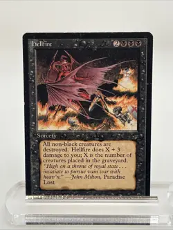 Hellfire Legends Mtg MP Very Good Magic The Gathering 1994 - Image 1