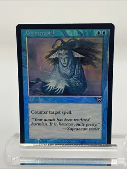 Counterspell FOIL Mercadian Masques Near Mint Never Played Mtg Magic Gathering - Image 1