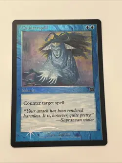 Counterspell FOIL Mercadian Masques Near Mint Never Played Mtg Magic Gathering - Image 2