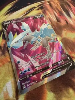 Kyurem V 174/196 Swsh11: Lost Origin Holo NM Full Art Rare English Pokemon TCG - Image 3