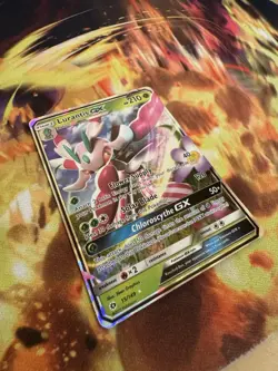 Lurantis GX 15/149 SM Base Set Holo Rare Full Art Pokemon TCG - Image 3