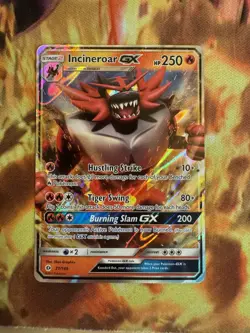 Incineroar GX 27/149 SM Base Set Holo Full Set English Pokemon TCG - Image 2
