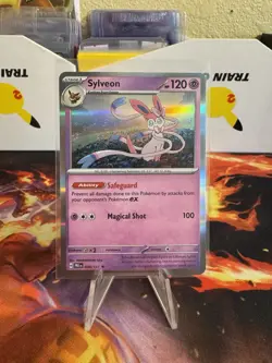 Sylveon 040/131 Sv: Prismatic Evolutions Holo NM English Rare Pokemon TCG - Image 1