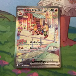 Pokemon TCG Skeledirge EX 258/193 Paldea Evolved SIR - Image 1