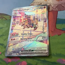 Pokemon TCG Skeledirge EX 258/193 Paldea Evolved SIR - Image 5