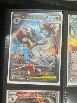 Mega Lucario ex 179/132 SIR Pokemon TCG Mega Evolution NM/M Mint Condition - Image 4