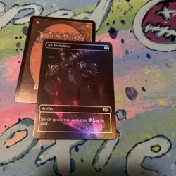 Jet Medallion Full Art Foil Mtg Play Test Card - Image 1