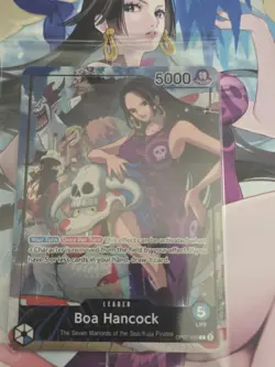 One Piece Promotion Cards #OP07-038 Boa Hancock (2025 PSA Magazine Promo) - Image 2