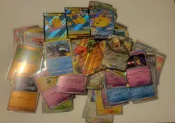 Pokemon Cards NM Holos Mixed lot 100 cards - Image 1