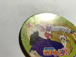 Sailor Venus Sailor Moon Anime Cartoon Retro Bandai Japan Menko Card Anime #4 - Image 4