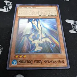 Neo-Spacian Aqua Dolphin LED6-EN018 Unlimited Common NM Near Mint Yu-Gi-Oh! Card - Image 4